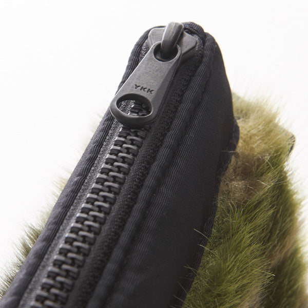 Camouflage Fur Field Shoulder Bag