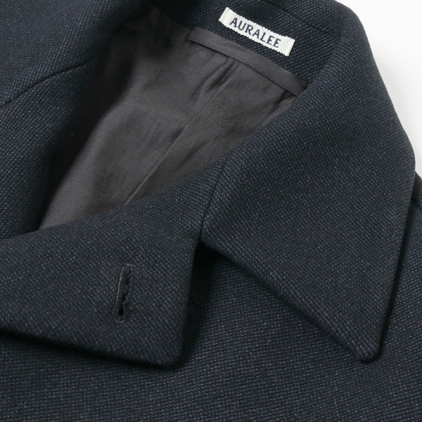 WOOL SILK MELTON SOUTIEN COLLAR COAT (A9AC01SN) | AURALEE / ジャケット (MEN) |  AURALEE正規取扱店DIVERSE