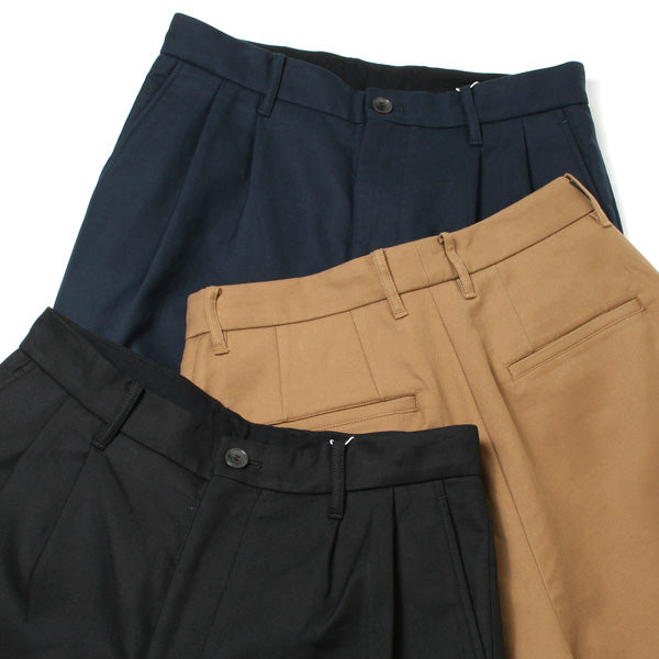 2 TUCK WIDE CHINO PANTS