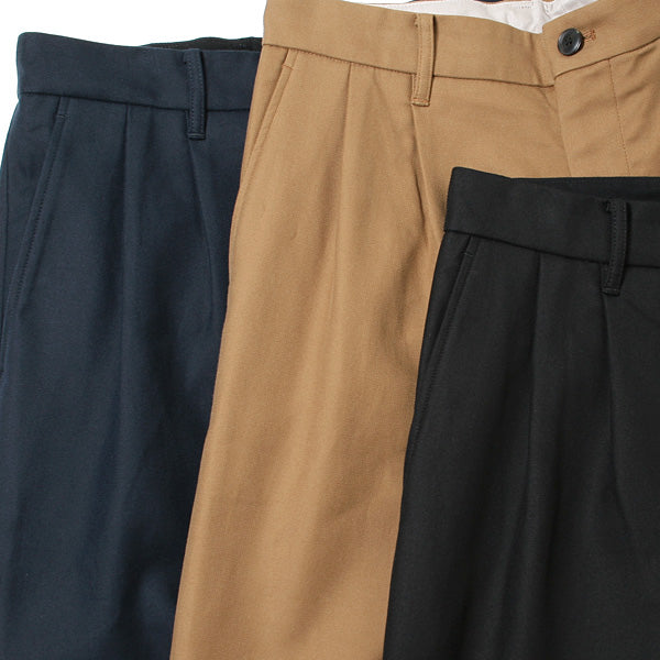 2 TUCK WIDE CHINO PANTS