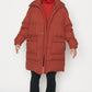 HOODED DOWN COAT