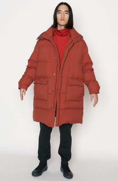 HOODED DOWN COAT