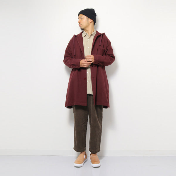 BUTCHER SHIRTS COAT COTTON WOOL TWILL