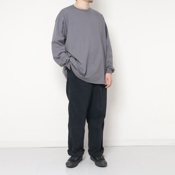 Graphpaper) L/S Oversized Tee (GU241-70105B) | Graphpaper / カットソー (MEN) |  Graphpaper正規取扱店DIVERSE