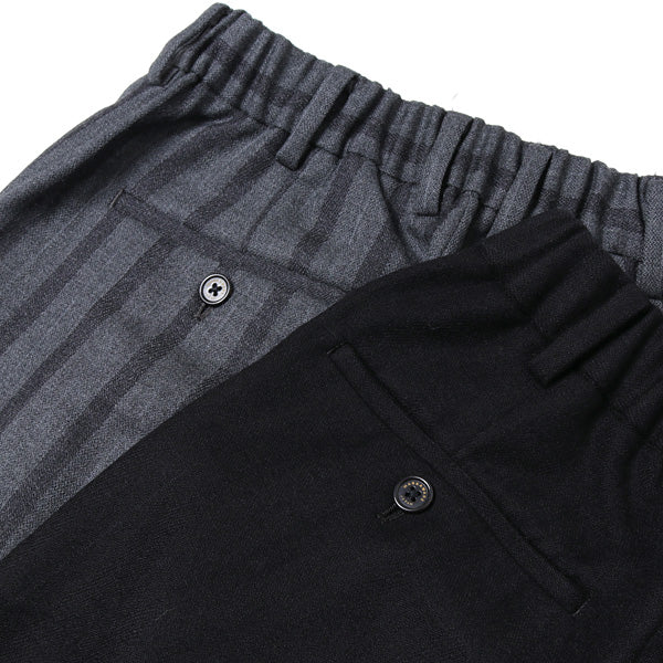 FRONT PLEATED PEGTOP WOOL DOBBY STRIPE (A18D-05PT01C) | MARKAWARE / パンツ  (MEN) | MARKAWARE正規取扱店DIVERSE