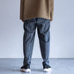 CLASSIC FIT TROUSERS WOOL DOBBY STRIPE