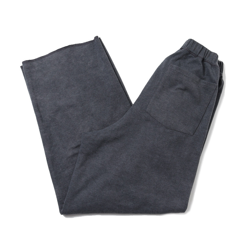 PIQUE TUCK EASY PANTS - Stone Wash -