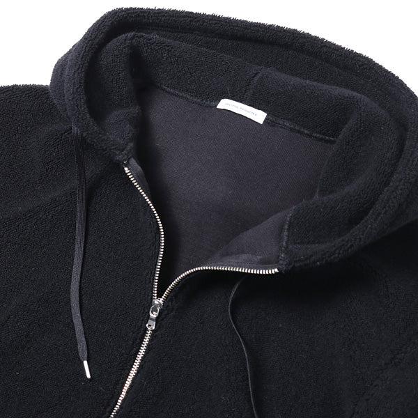 WOOL BOA ZIP HOODIE