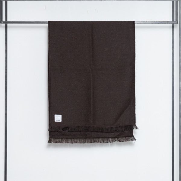 STOLE NATURAL ALPACA W-CLOTH BEAVER (A18D-09AC01C) | MARKAWARE / アクセサリー  (MEN) | MARKAWARE正規取扱店DIVERSE