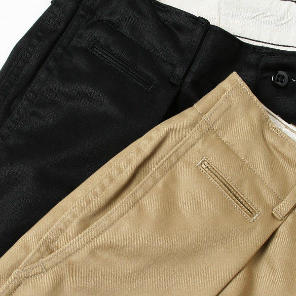 41KHAKI WIDE PANTS