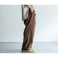 41KHAKI WIDE PANTS