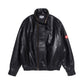 C.R LEATHER JACKET