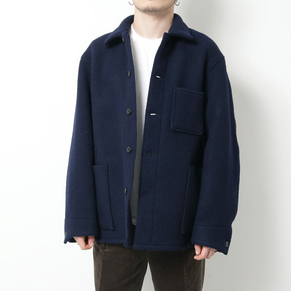 COVER ALL ORGANIC SUFFOLK MELTON (A19C-01BL01C) | MARKAWARE / ジャケット (MEN) |  MARKAWARE正規取扱店DIVERSE