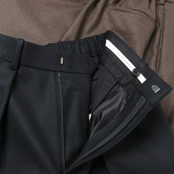 CLASSIC FIT TROUSERS ORGANIC WOOL JAPAN FLANNEL