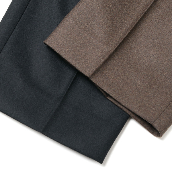 CLASSIC FIT TROUSERS ORGANIC WOOL JAPAN FLANNEL