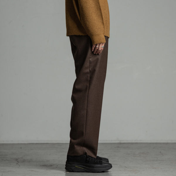 CLASSIC FIT TROUSERS ORGANIC WOOL JAPAN FLANNEL