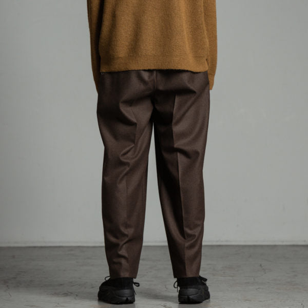 CLASSIC FIT TROUSERS ORGANIC WOOL JAPAN FLANNEL