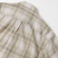 AIRY WOOL CHECK SHIRT