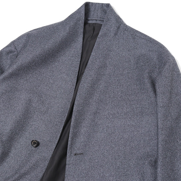 MINIMALIST COAT ORGANIC WOOL WORSTED FLANNEL (A18C-07CO01C) | MARKAWARE /  ジャケット (MEN) | MARKAWARE正規取扱店DIVERSE