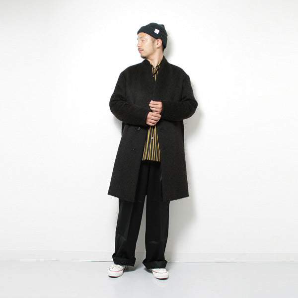 MINIMALIST COAT NATURAL ALPACA W-CLOTH BEAVER (A18C-06CO02C) | MARKAWARE /  ジャケット (MEN) | MARKAWARE正規取扱店DIVERSE