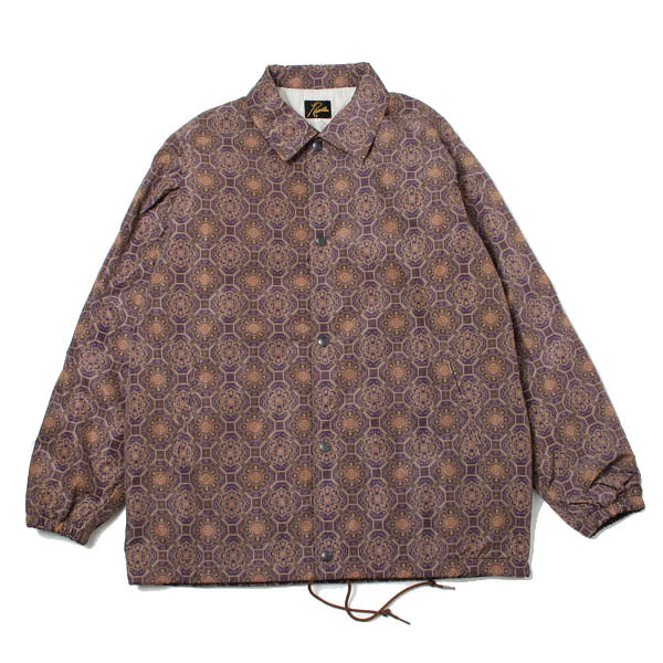 Coach Jacket - Poly Taffeta / Fine Pattern Print