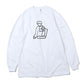 L/S Tee CHLOE(CREW NECK WHITE)