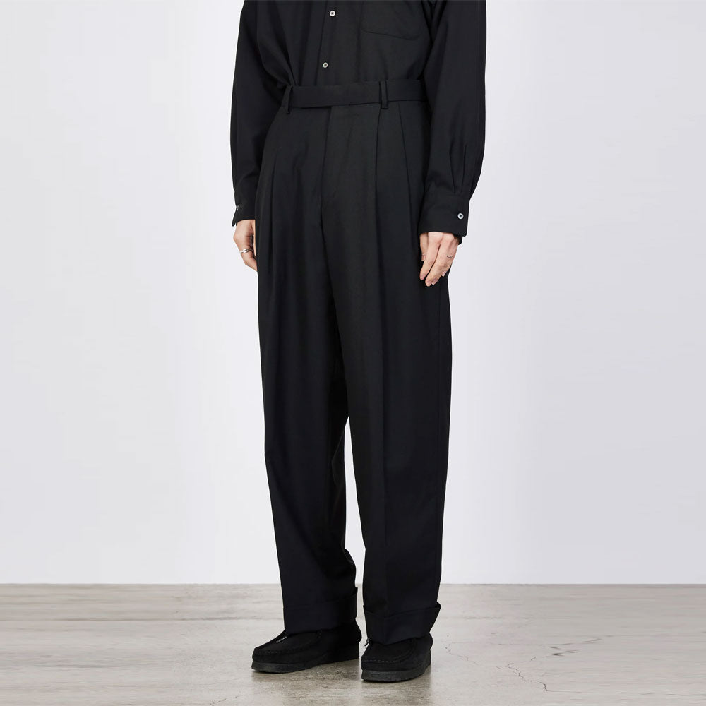 MARKAWARE(マーカウェア) - DOUBLE PLEATED CLASSIC WIDE TROUSERS 