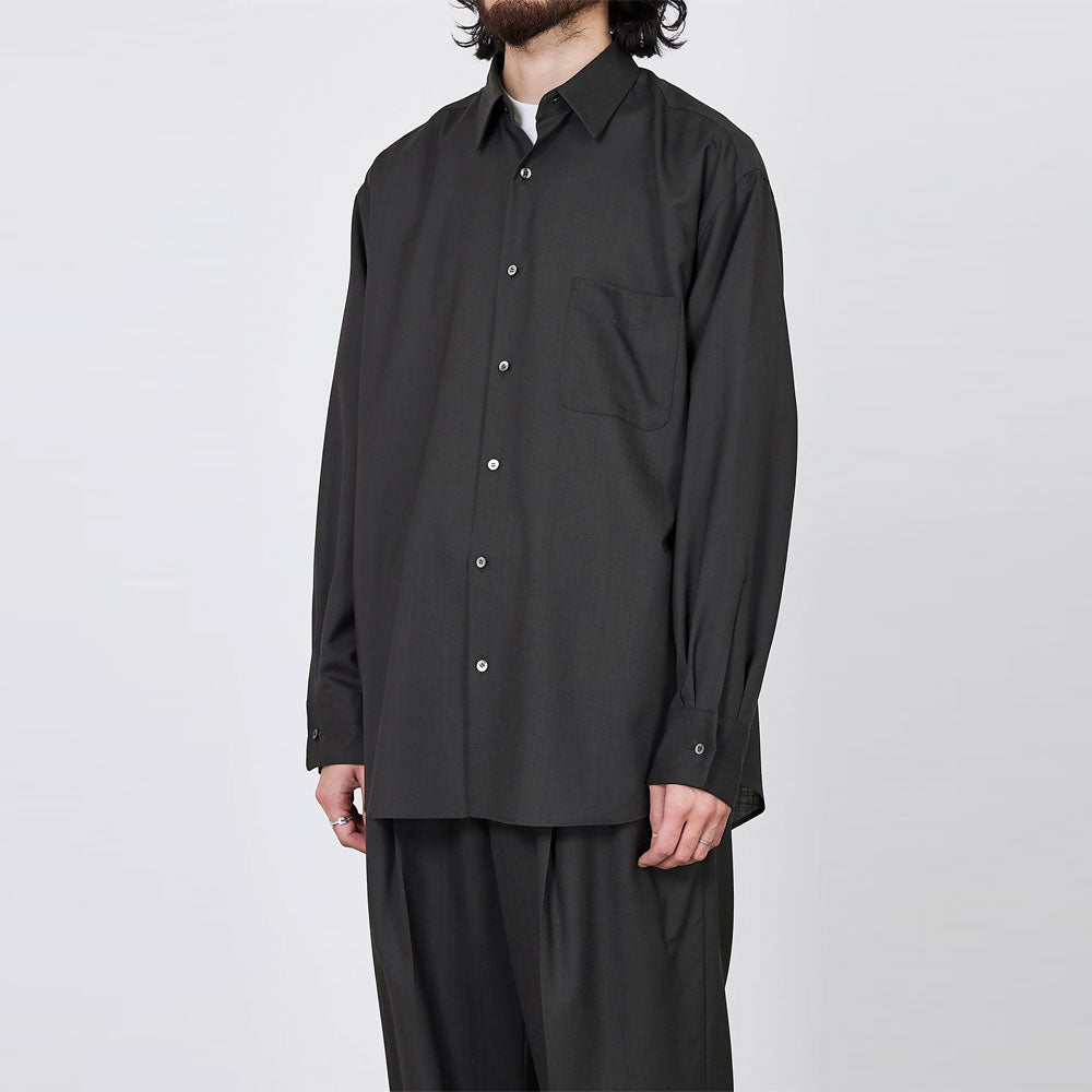 MARKAWARE(マーカウェア) - COMFORT FIT SHIRT ORGANIC WOOL 2/80