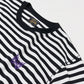 S/S Papillion Emb. Tee - Cotton Jersey / Stripe