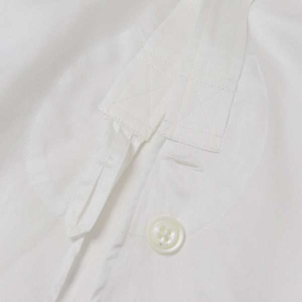 Ascot Collar EDW Gather Shirt - Cotton Sateen