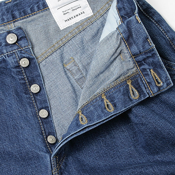 1TUCK WIDE JEANS 12oz ORGANIC SELVEDGE DENIM