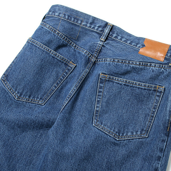 STRAIGHT 5POCKETS 14.5oz ORGANIC SELVEDGE DENIM