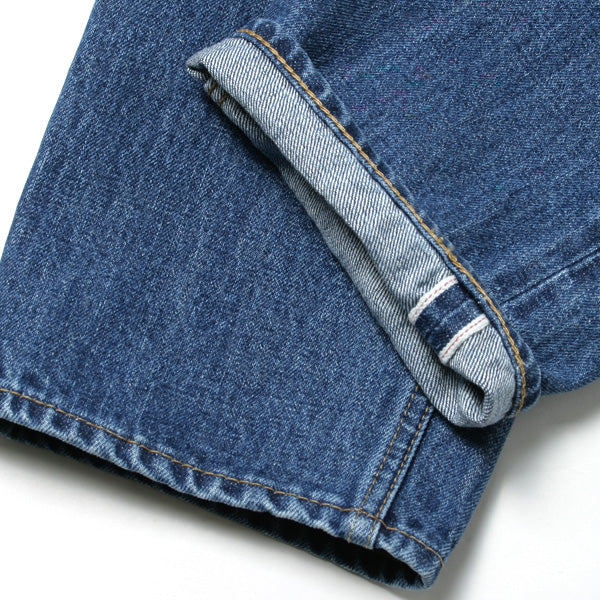 STRAIGHT 5POCKETS 14.5oz ORGANIC SELVEDGE DENIM