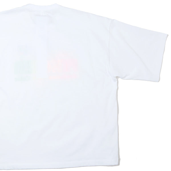 GRADATION NEON EMBROIDERY T-SHIRT