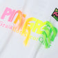 GRADATION NEON EMBROIDERY T-SHIRT