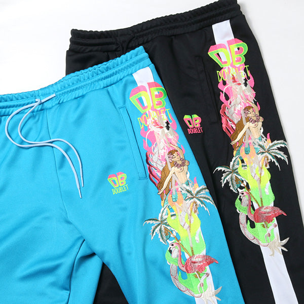 CHAOS EMBROIDERY TRACK PANTS