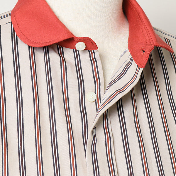 regimental stripe shirt