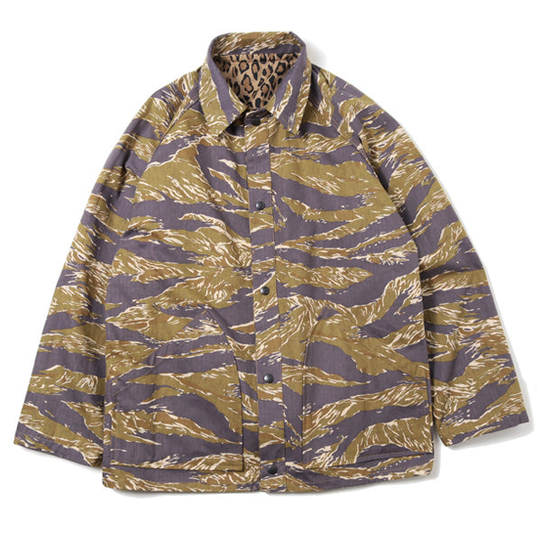 Reversible Field Jacket-Cotton Herringbone/Print