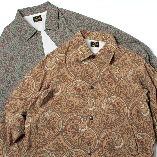 Coach Jacket - Poly Taffeta / Paisley Print