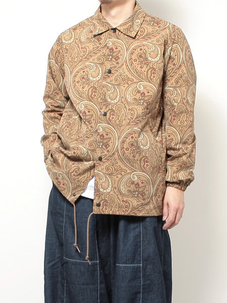 Coach Jacket - Poly Taffeta / Paisley Print