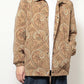 Coach Jacket - Poly Taffeta / Paisley Print