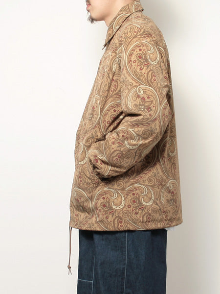 Coach Jacket - Poly Taffeta / Paisley Print