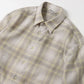 AIRY WOOL CHECK SHIRT