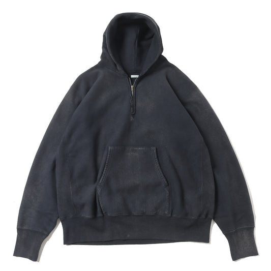 Vintage Half Zip Sweat Hoodie