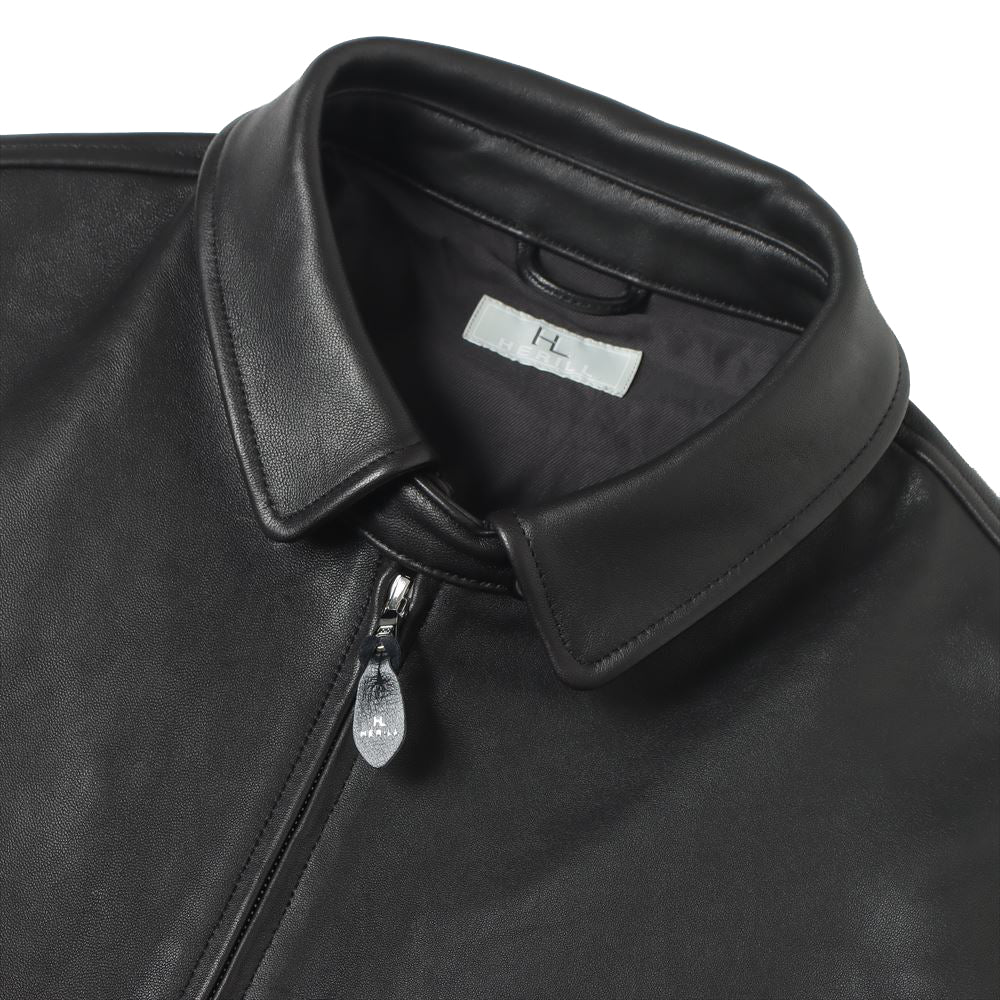 Lamb leather jacket 24awmae