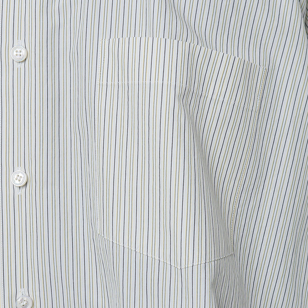 double-end finx stripe pajamas shirt