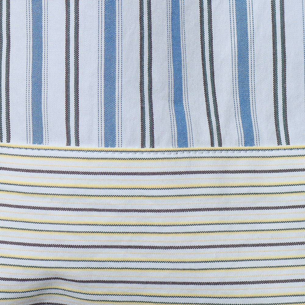 double-end finx stripe pajamas shirt