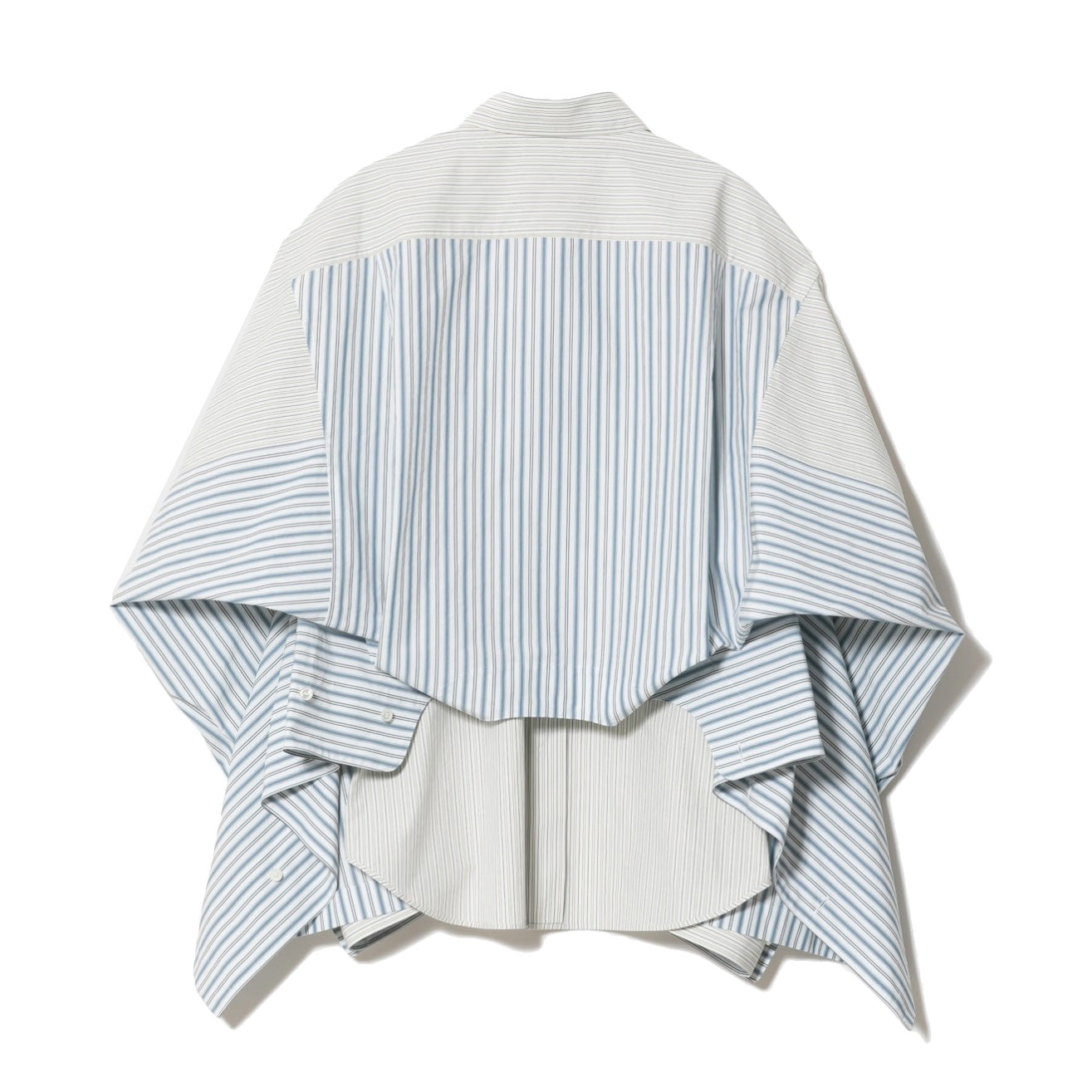 double-end finx stripe pajamas shirt