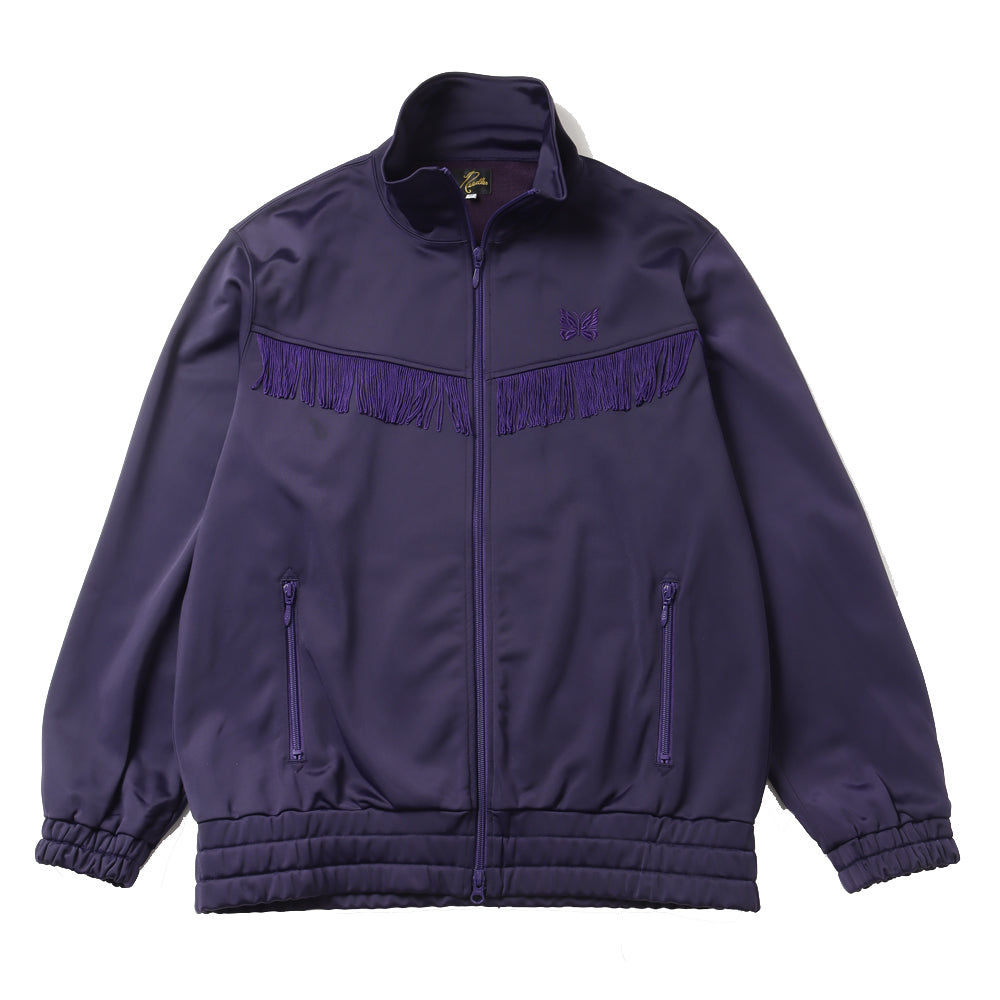 NEEDLES(ニードルズ)Fringe Track Jacket - PE/TA Bright Jersey (PU281) | NEEDLES /  ジャケット (MEN) | NEEDLES正規取扱店DIVERSE