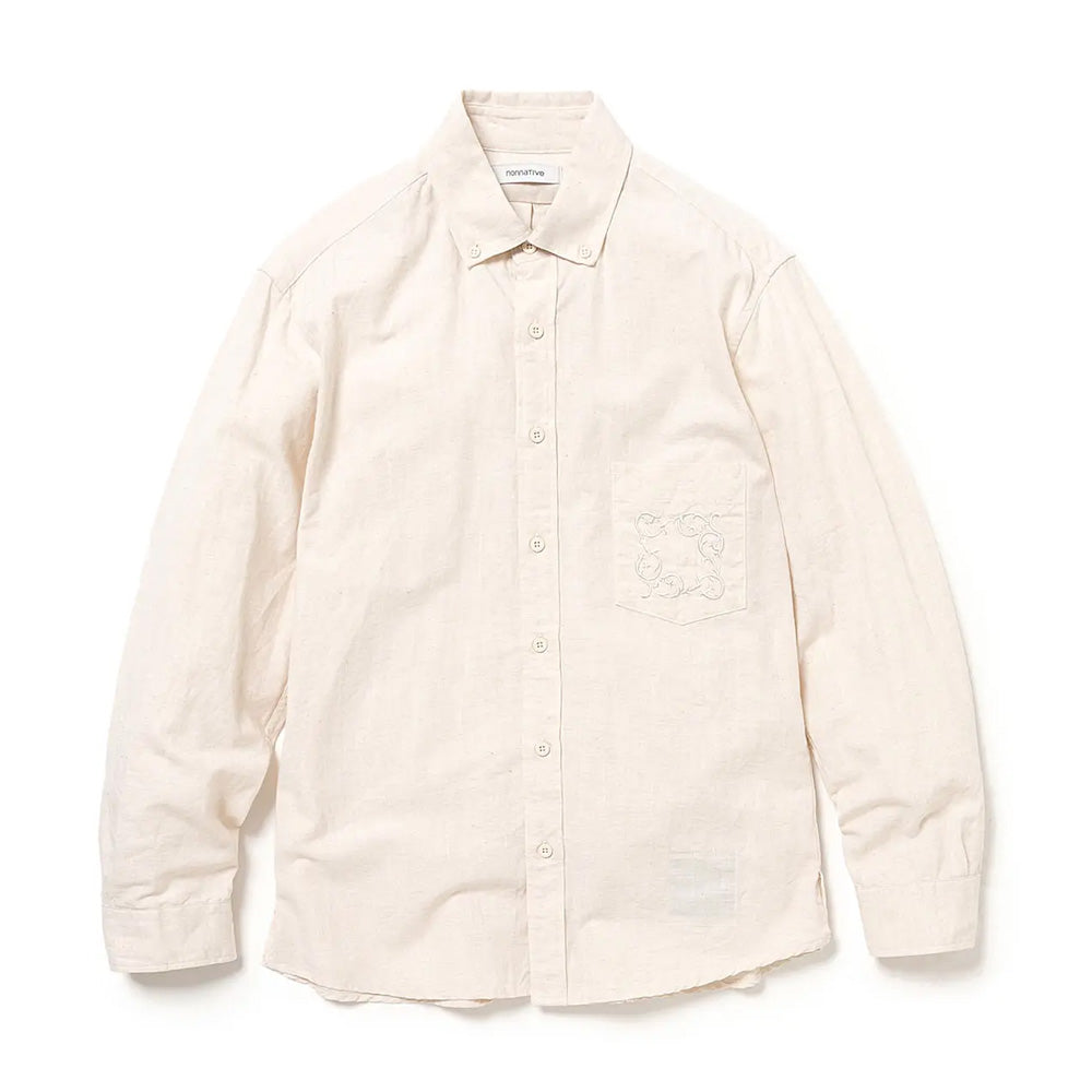 DWELLER BD L/S SHIRT C/Li CANVAS 2/8mae